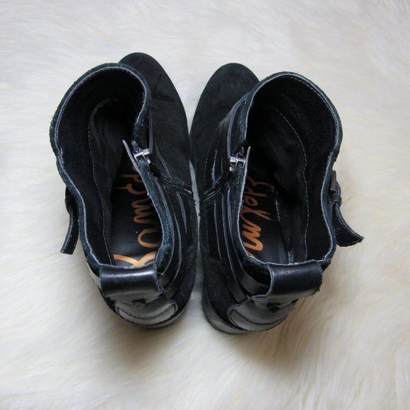 SAM EDELMAN 'Hannah' Belted Chelsea Bootie - Picture 11 of 12